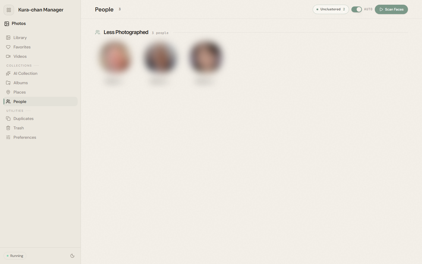 The People page in the Dashboard